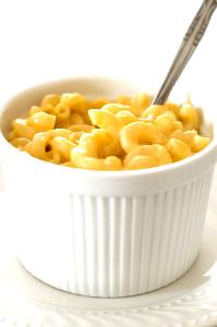 1 serving (2.5 oz) Macaroni & Cheese - Spongebob Shapes