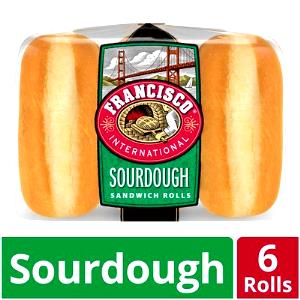 1 serving (2.5 oz) Sourdough Roll