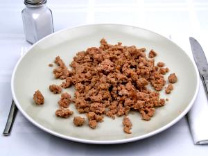 1 Serving (251.0 G) Ground Chicken, cooked