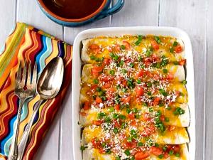1 serving (255 g) Spicy Black Bean Enchilada