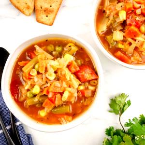 1 serving (258 g) Zero Point Vegetable Soup
