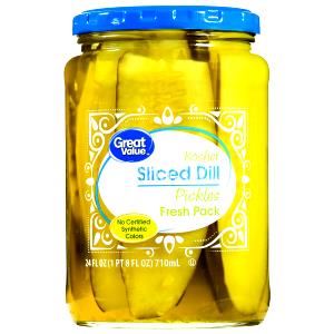 1 serving (26 g) Dill Pickle Slices