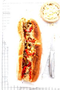1 serving (264 g) Philly Chicken Hoagy