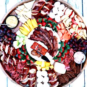 1 serving (267 g) Breakfast Platter with Bacon