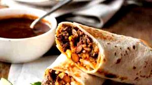 1 serving (270 g) Shredded Beef Combo Burrito