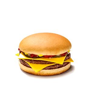 1 serving (273 g) Double Cheeseburger