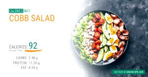 1 serving (278 g) Cobb Salad (Savor Size)