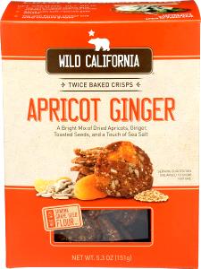 1 serving (28 g) Apricot Ginger Crisps