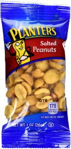 1 serving (28 g) Salted Peanuts