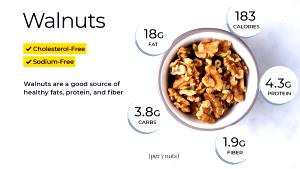 1 serving (28 g) Walnuts