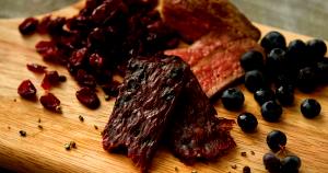 1 serving (28 g) Wild Berry Dried Beef