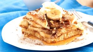 1 serving (28 oz) Banana Pecan Pancake Breakfast