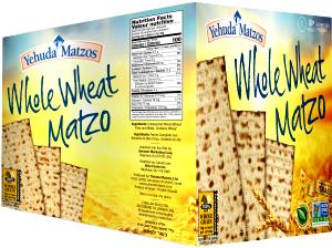 1 Serving (28.0 G) Matzo Crackers, whole wheat