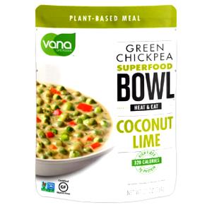 1 serving (284 g) Green Chickpea Superfood Bowl Coconut Lime