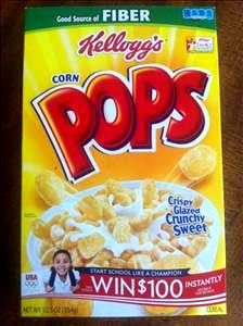 1 serving (29 g) Corn Pops Sweetened Puffed Corn Cereal (Family Size)