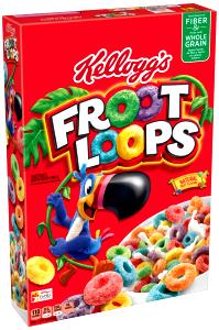 1 serving (29 g) Froot Loops Sweetened Multi-Grain Cereal