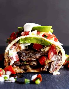 1 serving (293 g) Carne Asada Burrito
