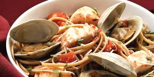 1 serving (295 g) Seafood Linguine (Small)