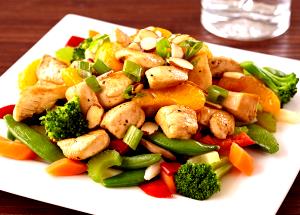 1 serving (297 g) Chicken Stir Fry (Small)