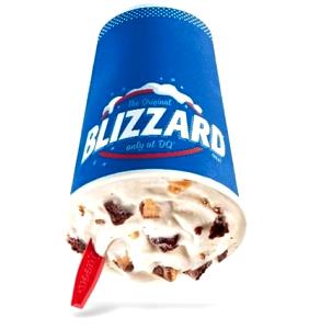 1 serving (298 g) Caramel Brownie Blizzard (Small)