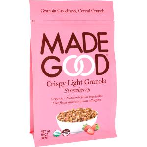 1 serving, 3/4 cup (56 g) Crispy Light Granola Strawberry