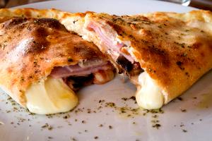 1 Serving 3 Meat & 3 Cheese Calzone