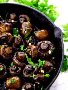1 serving (3 oz) Balsamic Mushrooms