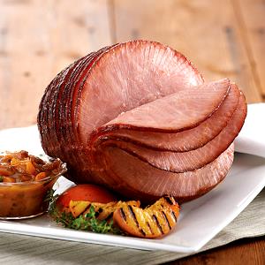 1 serving (3 oz) Boneless Spiral Sliced Ham