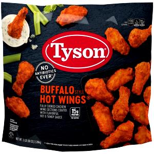 1 serving (3 oz) Buffalo Style Wings