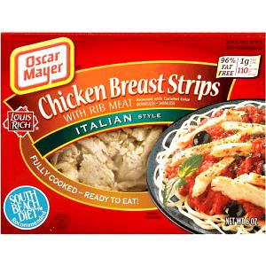 1 serving (3 oz) Chicken Breast with Rib Meat Italian Style