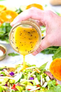 1 serving (3 oz) Orange Ginger Dressing