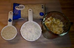 1 serving (3 oz) Rice