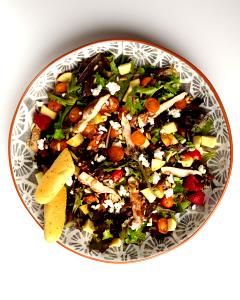 1 serving (3 oz) Santa Barbara Lite Chicken Salad