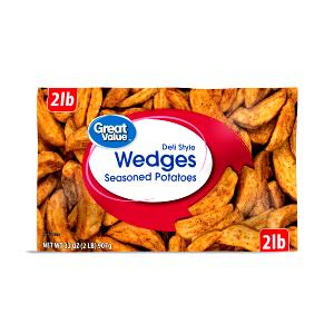 1 serving (3 oz) Seasoned Classic Wedges