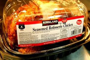 1 serving (3 oz) Seasoned Rotisserie Chicken