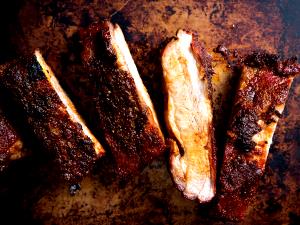 1 serving (3 oz) Smoked BBQ Pork Rib