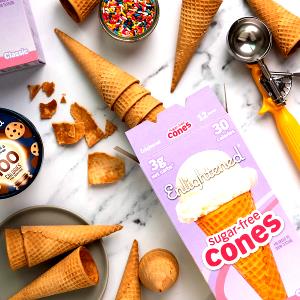 1 serving (30 g) Ice Cream Cones