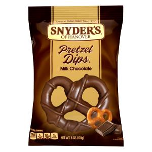 1 serving (30 g) Pretzel Dips Milk Chocolate