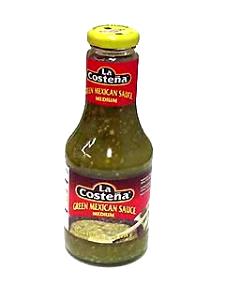 1 serving (30 ml) Green Mexican Sauce