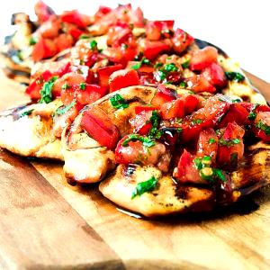 1 serving (300 g) Chicken Bruschetta (Medium)