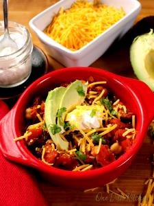 1 serving (300 g) Veggie Chili