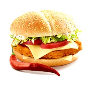 1 serving (305 g) Grand Chicken Spicy