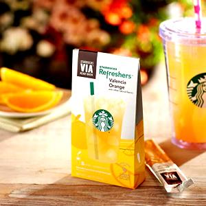 1 serving (31 oz) Valencia Orange Refresher (Trenta)
