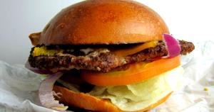 1 serving (315 g) Single All-Natural Burger