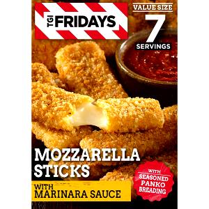 1 serving (32 g) Mozzarella Sticks with Marinara Sauce (Party Size)