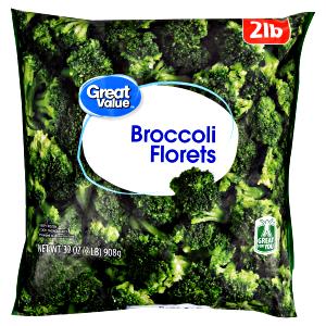 1 serving (3.2 oz) Broccoli Florets