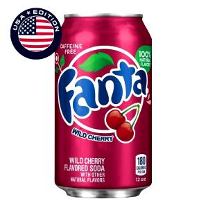 1 serving (32 oz) Crave Cooler Fanta Wild Cherry (Medium)