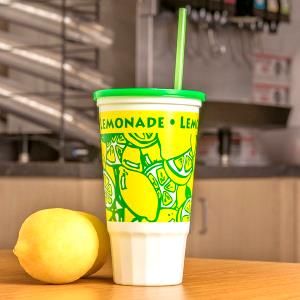 1 serving (32 oz) Lemonade (Large)