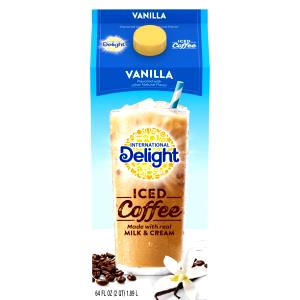 1 serving (32 oz) Vanilla Iced Coffee (Large)