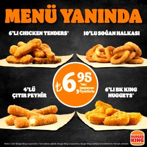 1 serving (320 g) Screamin’ Chicken Strips Meal (3 Piece)